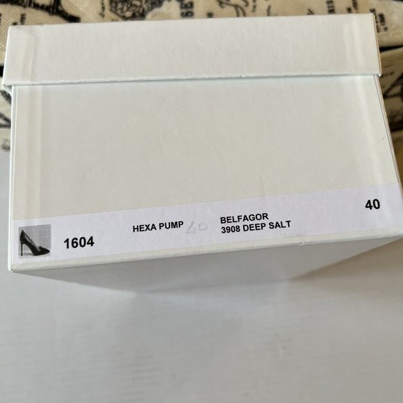 Theory Hexa Pumps US 9/40 Deep Salt Pink Pointy All Leather NWB - Picture 9 of 9